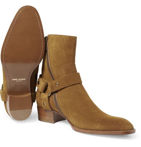 ysl boots mens